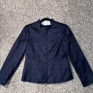 Armani Navy Blue silk and wool Blazer size 36
